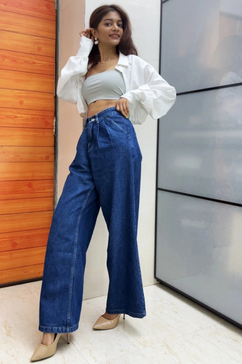 Extreme Baggy High Waist Jeans by Madish