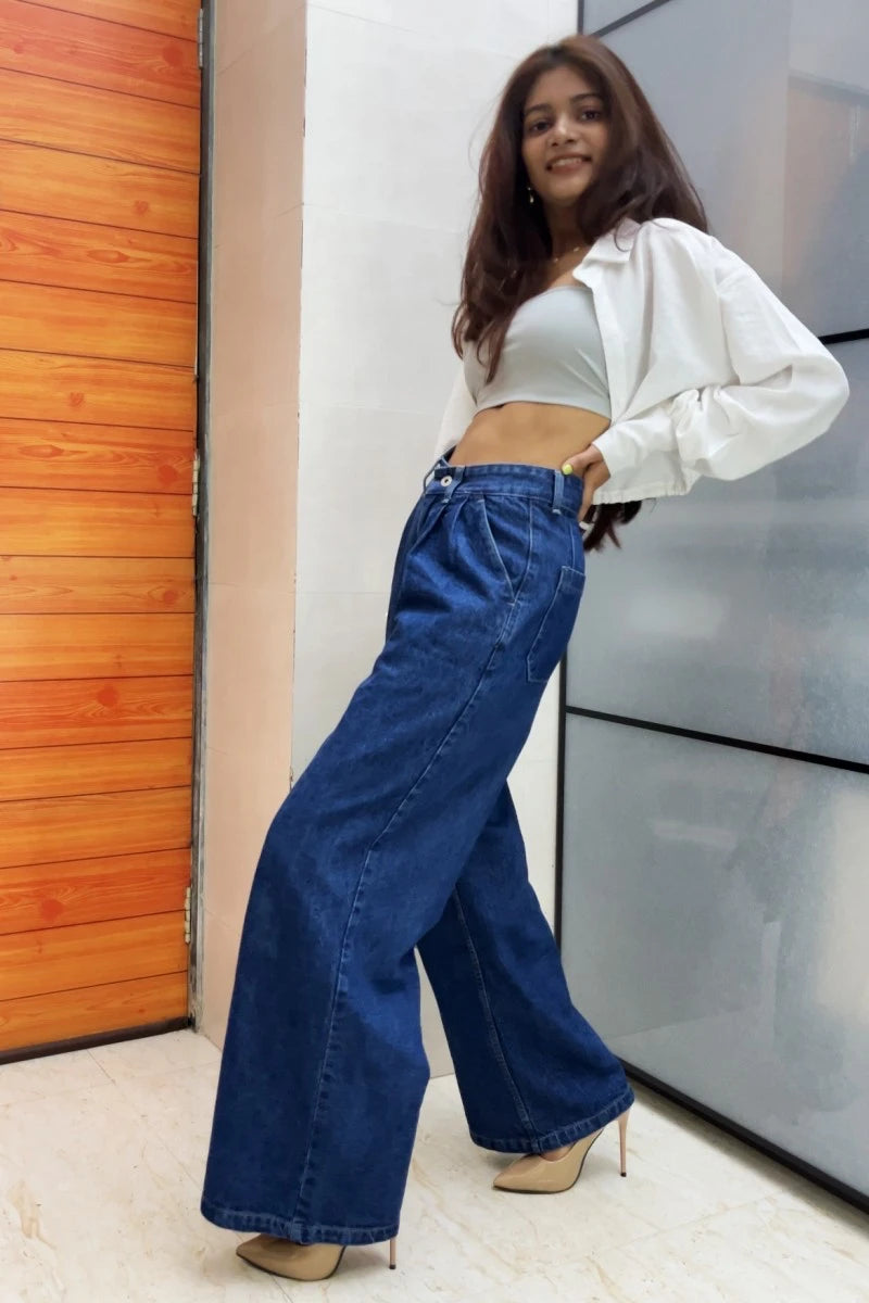 Extreme Baggy High Waist Jeans by Madish