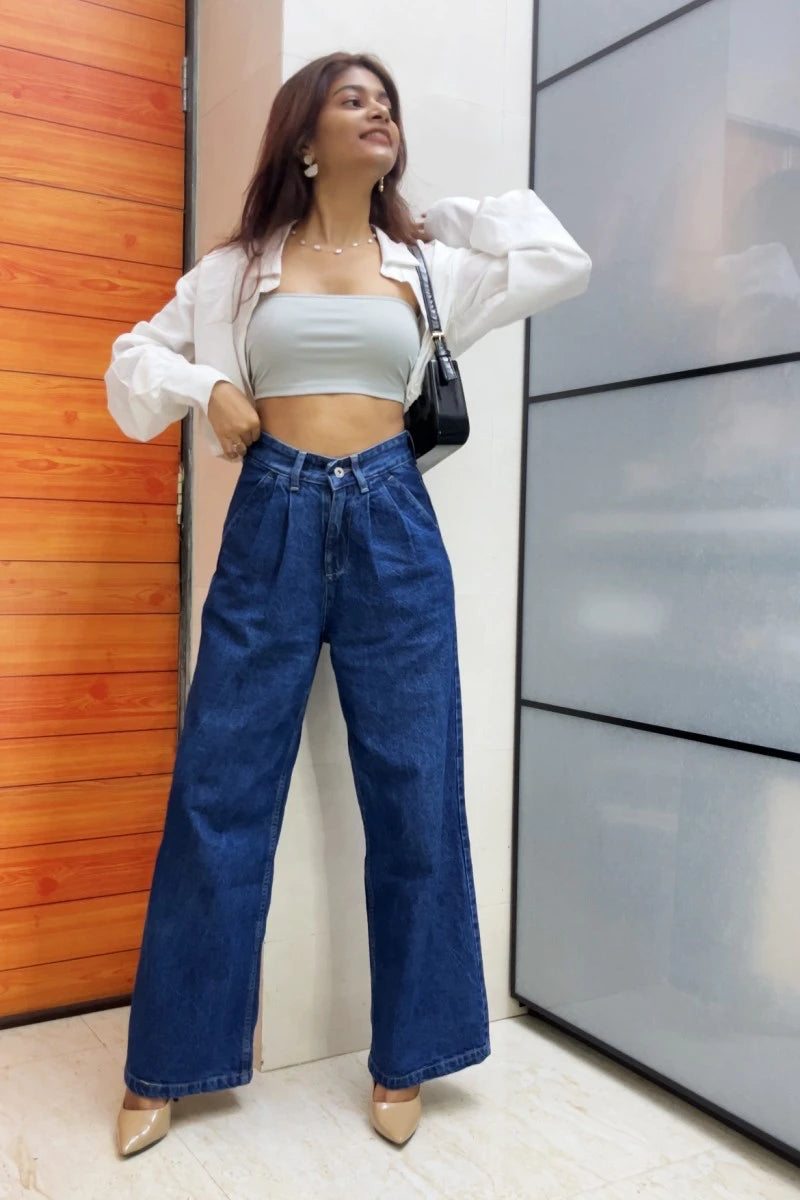 Extreme Baggy High Waist Jeans by Madish