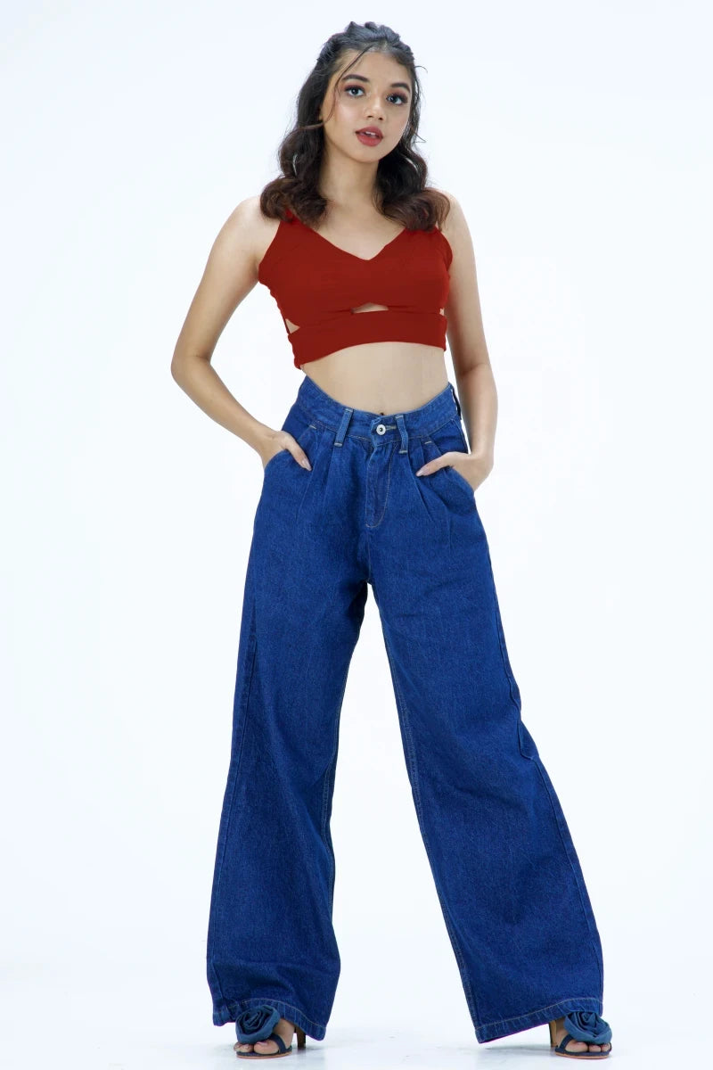 Extreme Baggy High Waist Jeans by Madish