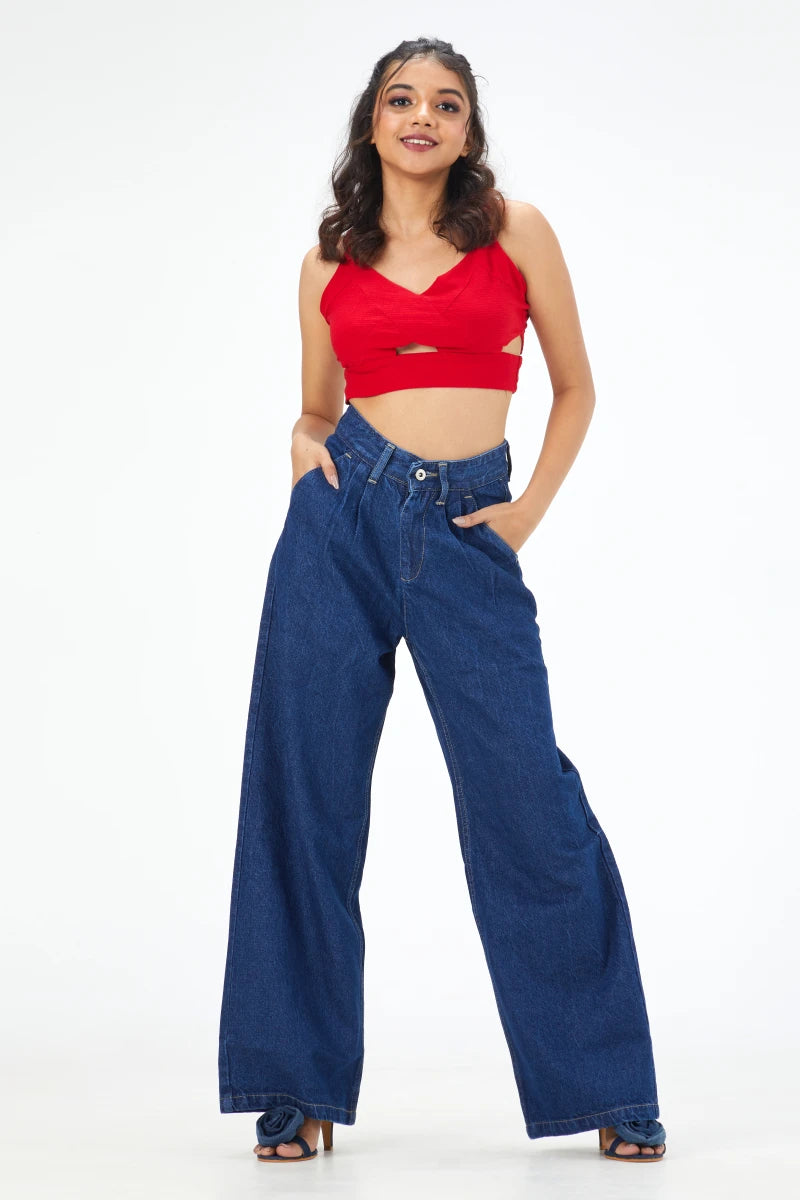 Extreme Baggy High Waist Jeans by Madish