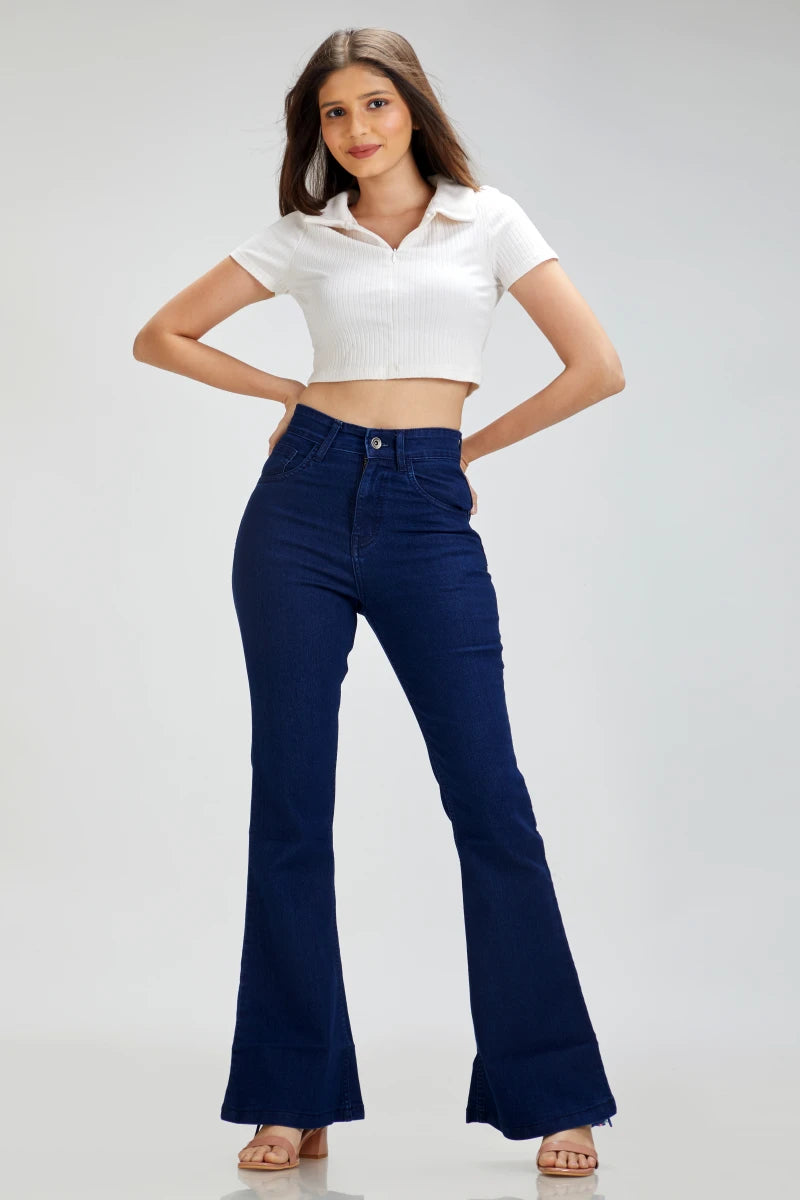 The Original Bootcut High Waist Jeans by Madish