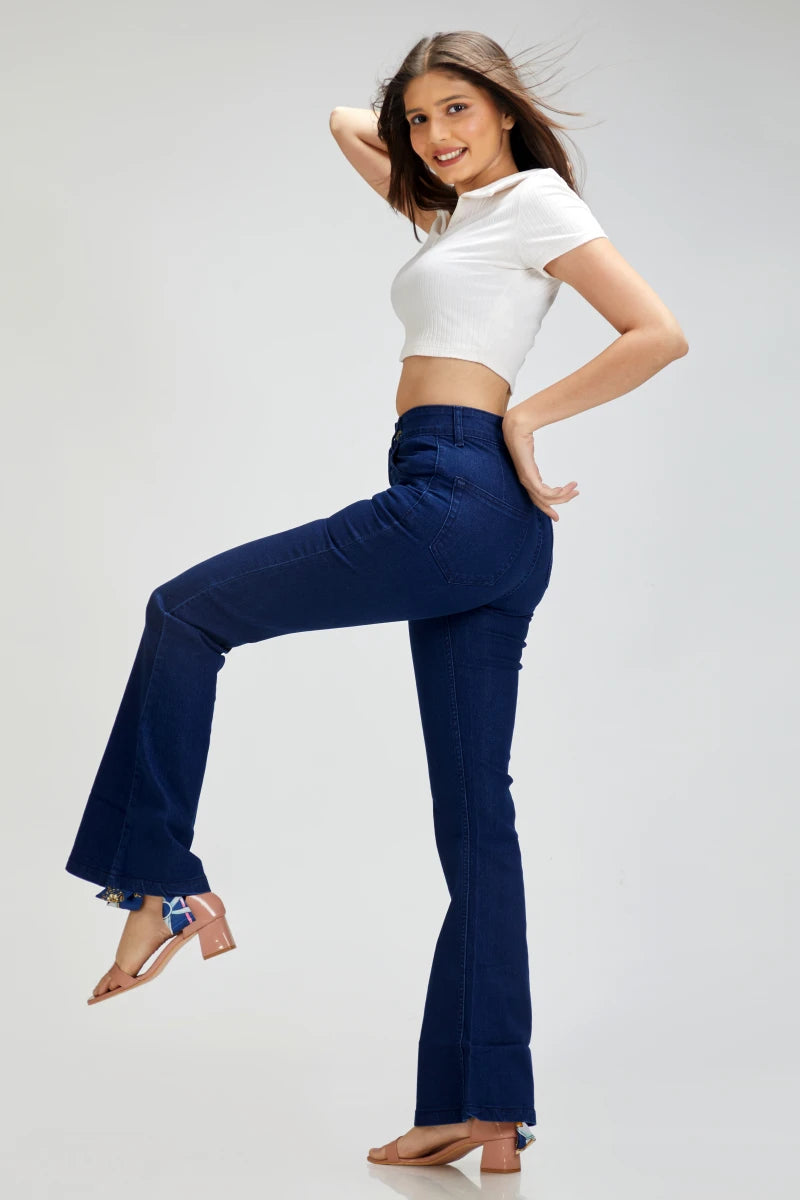 The Original Bootcut High Waist Jeans by Madish