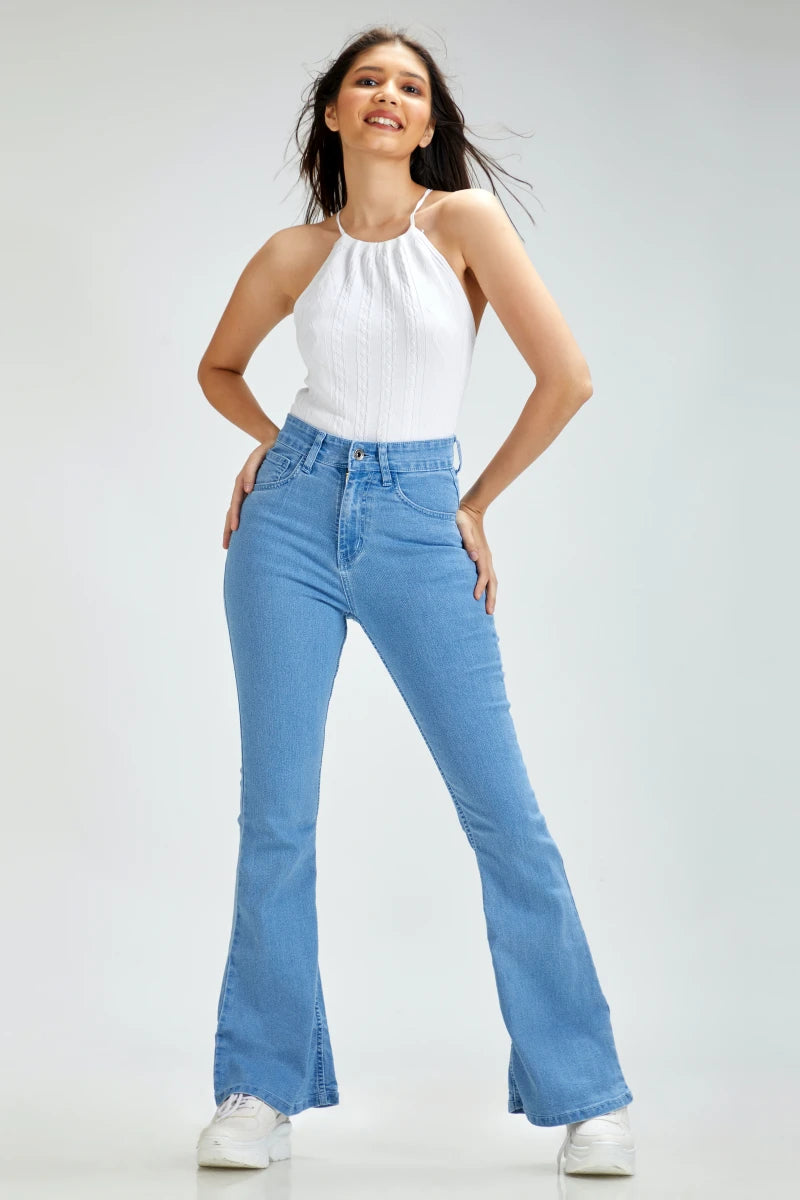 The Original Bootcut High Waist Jeans by Madish