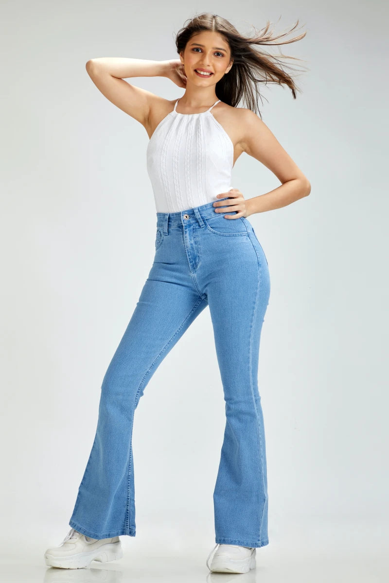 The Original Bootcut High Waist Jeans by Madish