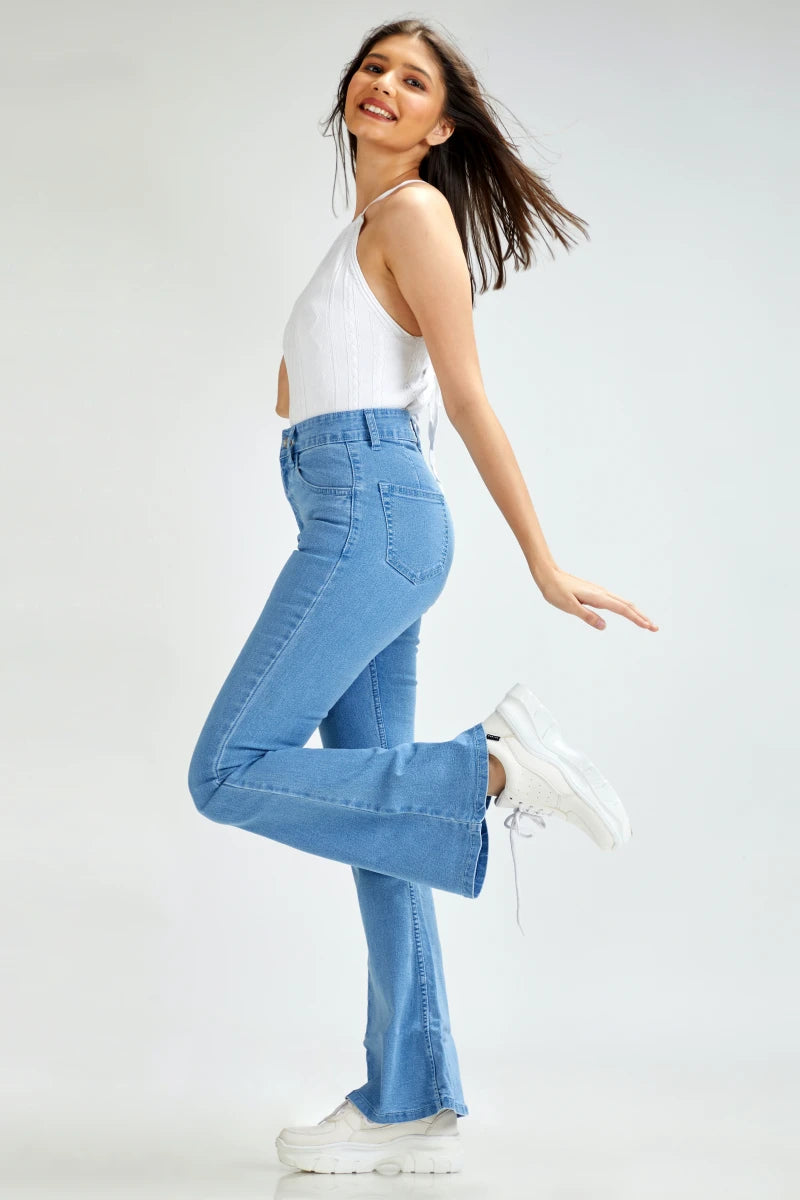 The Original Bootcut High Waist Jeans by Madish