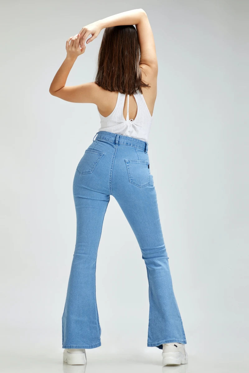 The Original Bootcut High Waist Jeans by Madish