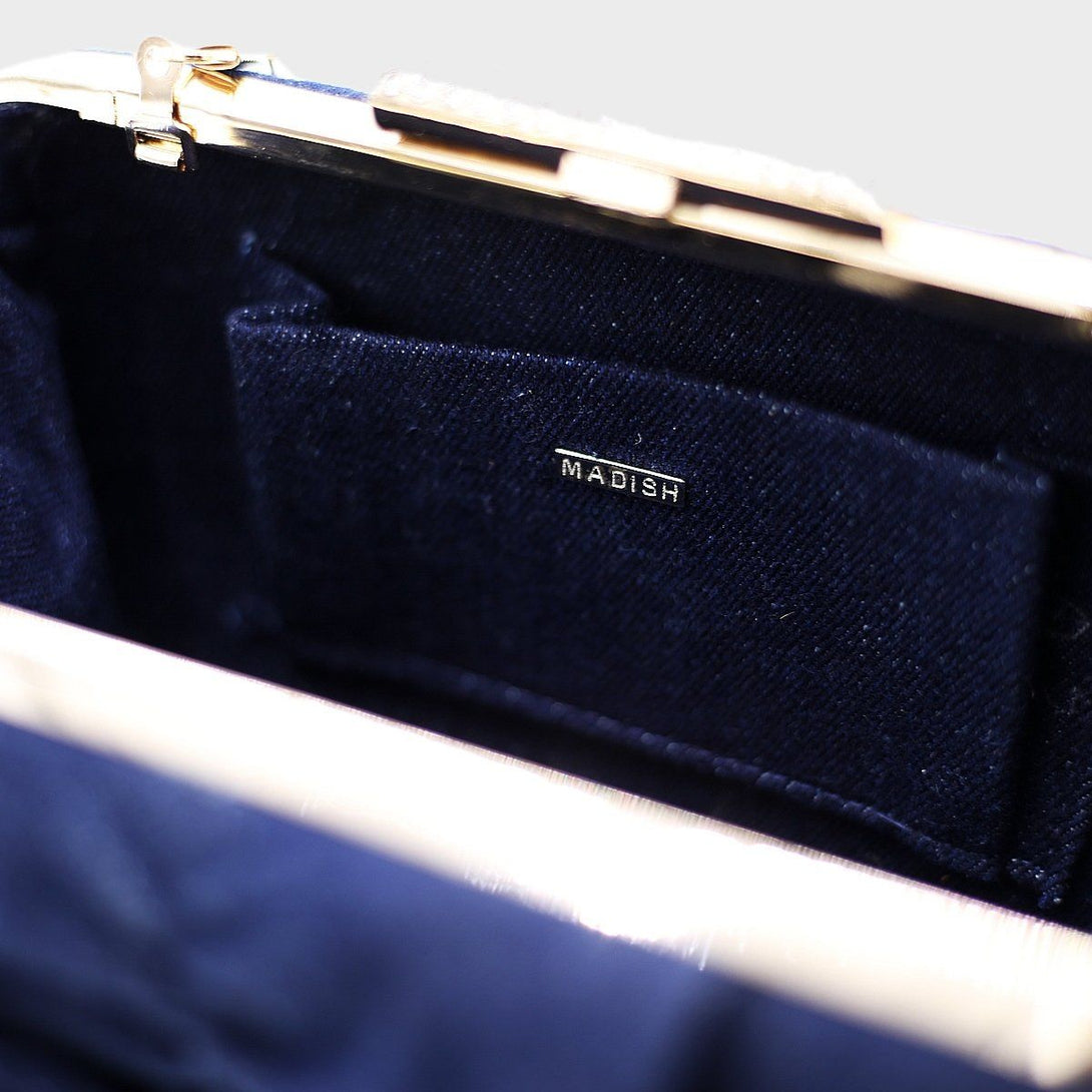 Handbag Claire Medium Crossbody Clutch Denim – Accessories Boutique