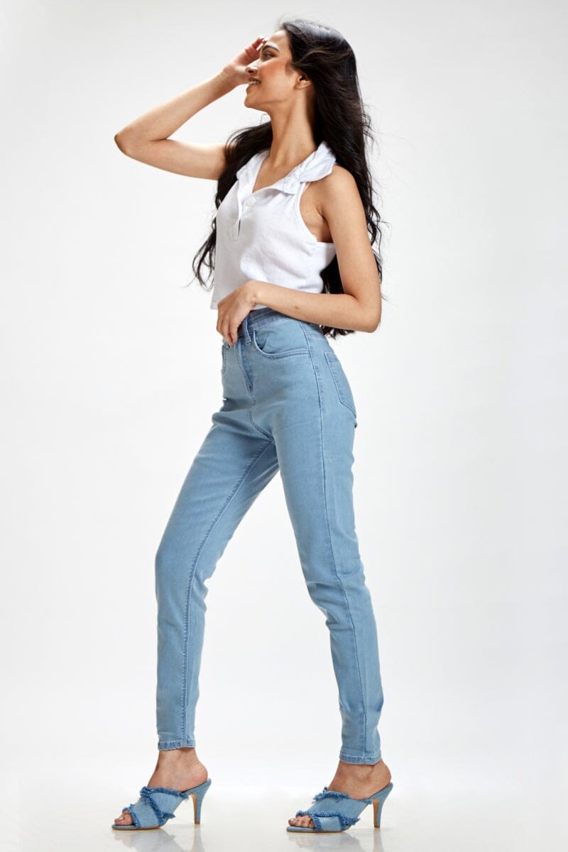Flared Florence Bootcut High Waist Jeans by Madish | INR ₹1,599