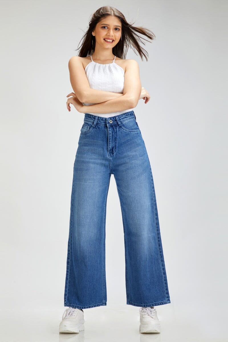 The Exclusive Anti-Fit Wide Leg Jeans