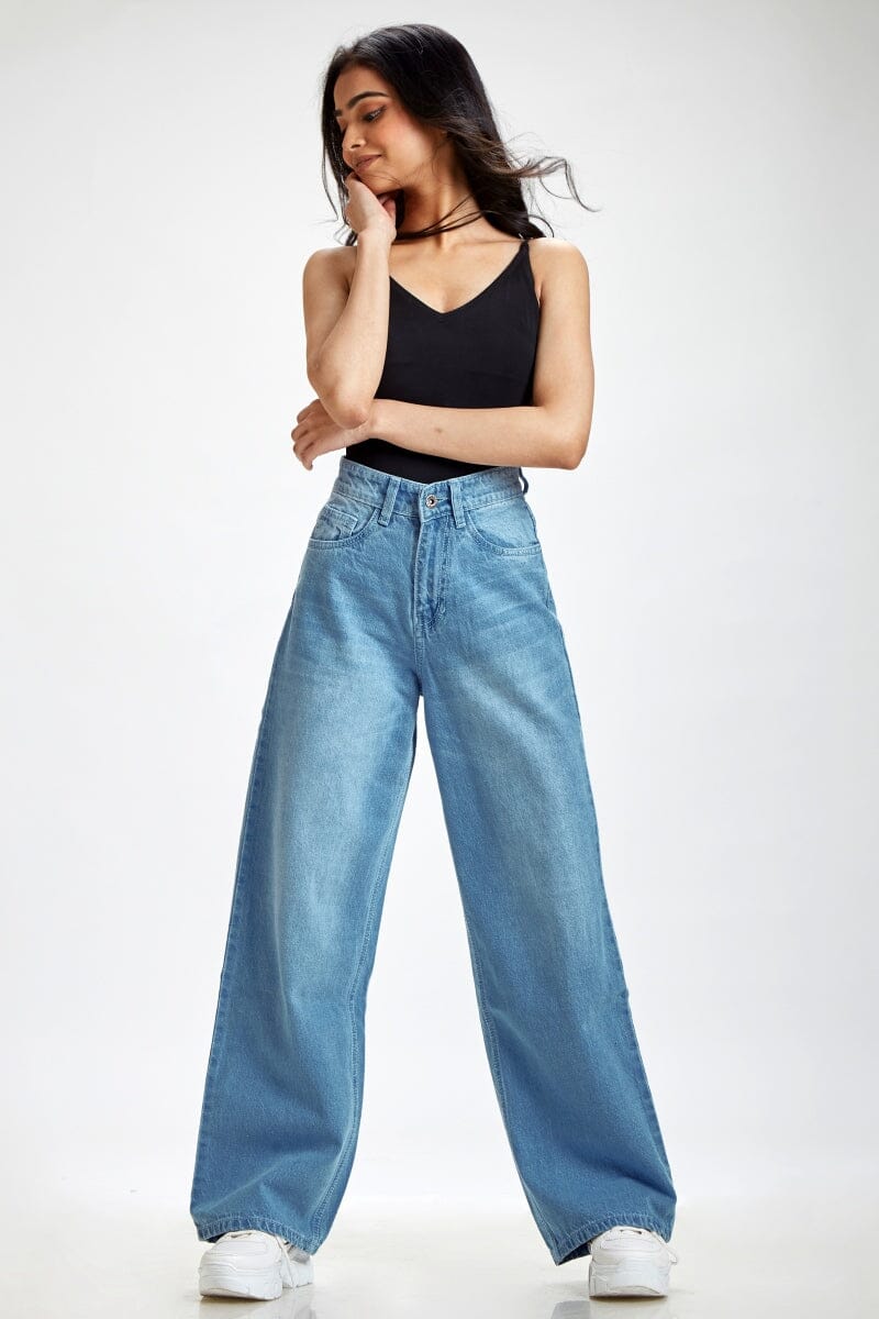 Wide leg jeans - Jeans - Women