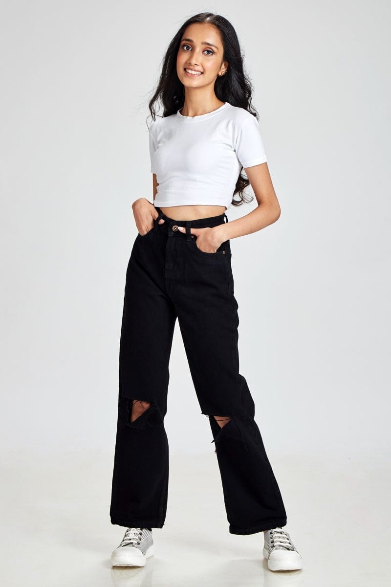 The Rockstar | High Waist Jeans | Baggy Jeans | Madish