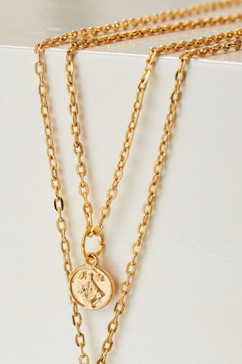 Wholesaler of Timeless double layer 18kt rose gold chain | Jewelxy - 228644